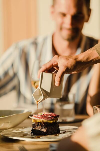 Una excelente gastronomía se puede disfrutar en Nobu Residences Los Cabos.