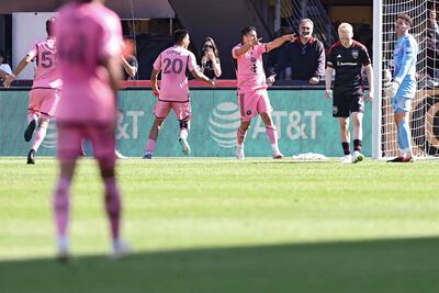 Luis Suárez anotó dos goles para el Inter Miami