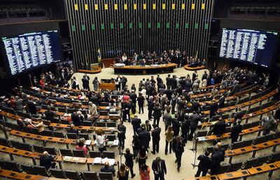 Cámara de Diputados de Brasil. (archivo)