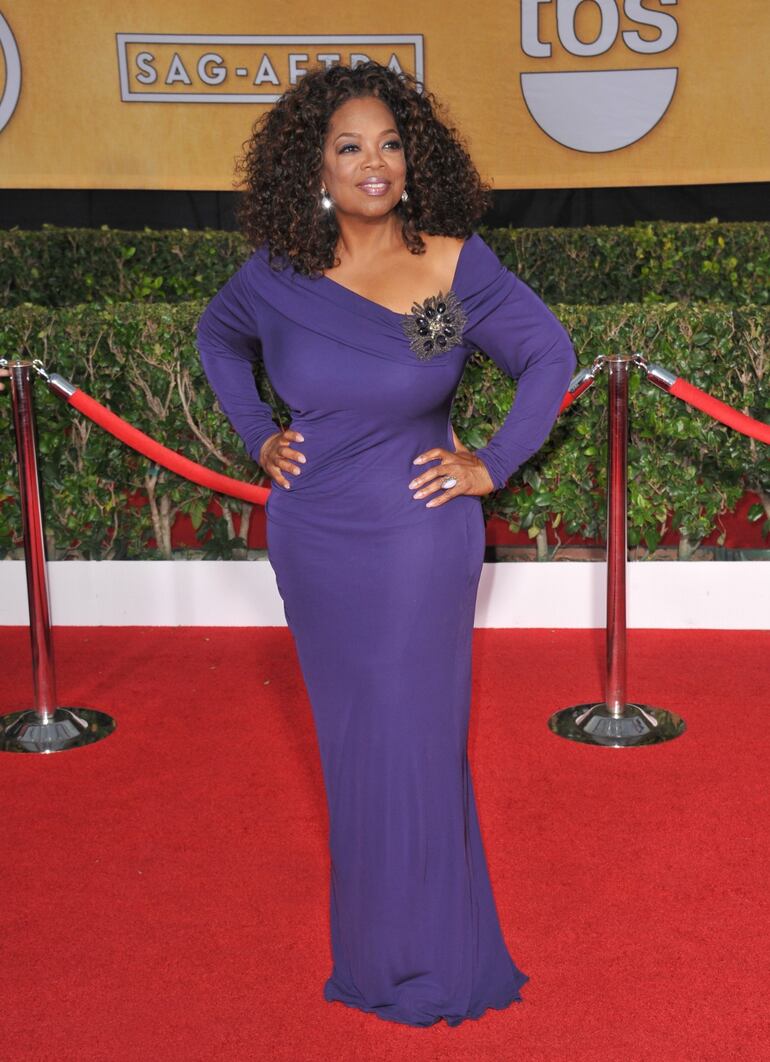 Oprah Winfrey, presentadora de Tv.