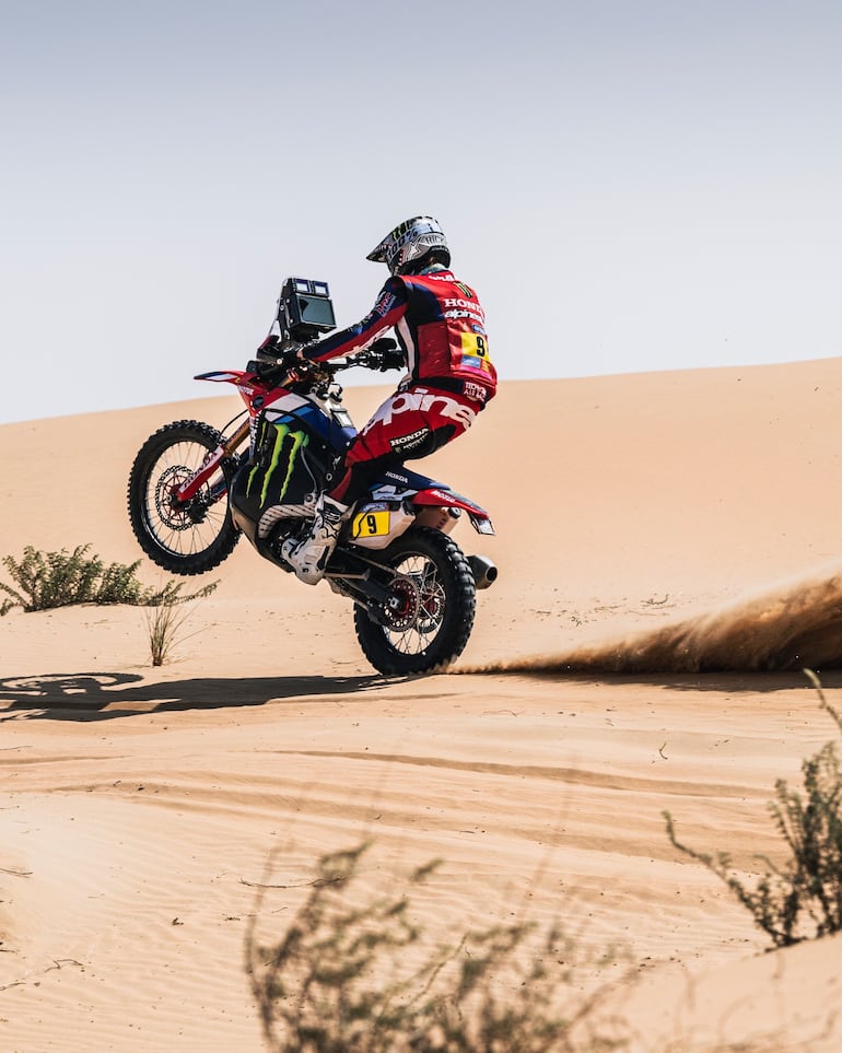 El piloto norteamericano Ricky Brabec, ganador en 2020 y 2024, irá en busca de su tercer Tuareg.