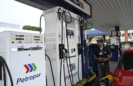Los precios de los combustibles de Petropar ya provoca un efecto dominó en el mercado.
