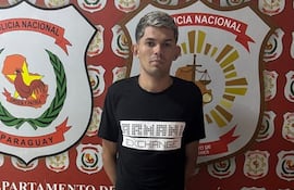 Jhonatan Daniel Torres Pérez, detenido.