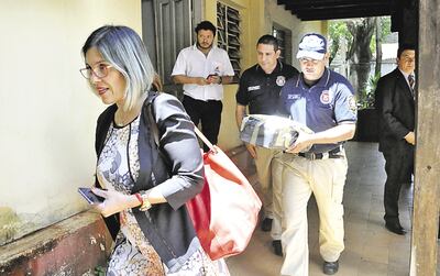 La fiscala Aghemo allanó la Municipalidad de Ciudad del Este en febrero de 2019 y encontró evidencias contra el clan ZI.