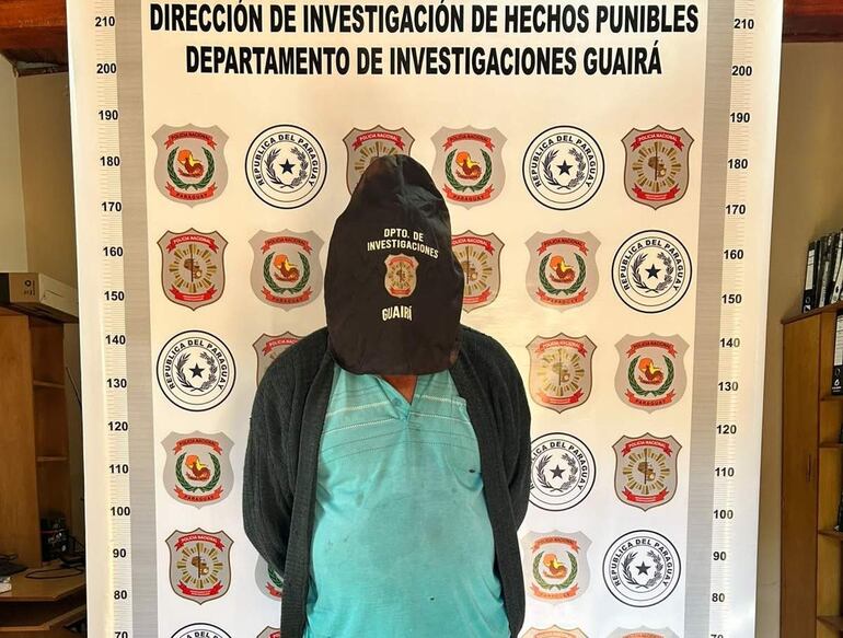 Andrés Acosta Zárate (54) fue detenido bajo sospechas de su participación en el atraco en ruta y robo de 27.000 litros de aceite.