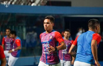 El lateral izquierdo Luis Abelardo Vargas Zorrilla (25 años) durante su estadía en Cerro Porteño.