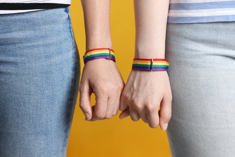 Mes del Orgullo, concepto de comunidad Lgbt.