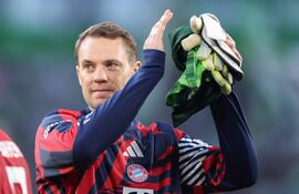 Manuel Peter Neuer, experimentado arquero de Bayern Múnich, de 40 años.