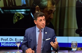 Víctor Ríos en el programa Mesa con Enrique Vargas Peña