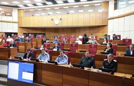 Reunión de la comisión de Desarrollo Agropecuario y Lucha contra el Contrabando con autoridades y gremio.