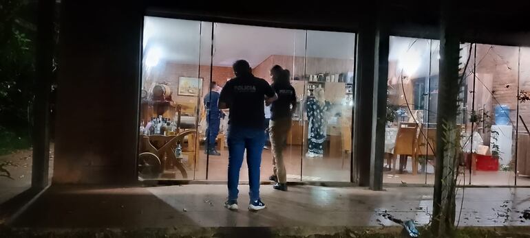 Roban armas y una tele de la quinta de Arnaldo Samaniego, en Piribebuy