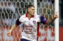 Pablo Ezequiel Vegetti (37 años), autor del gol de la victoria contra Palmeiras. El atacante argentino registra cinco tantos en 23 partidos en Cerro Porteño.