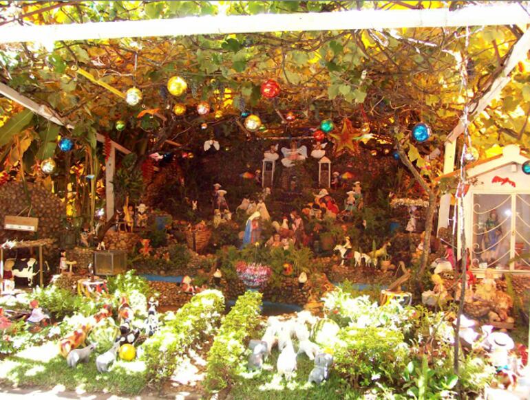 Así lucía el pesebre hidráulico en el 2008.