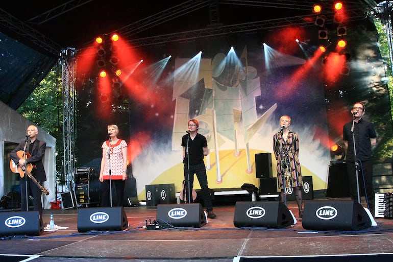 Chumbawamba en el Rudolstadt-Festival (2012)