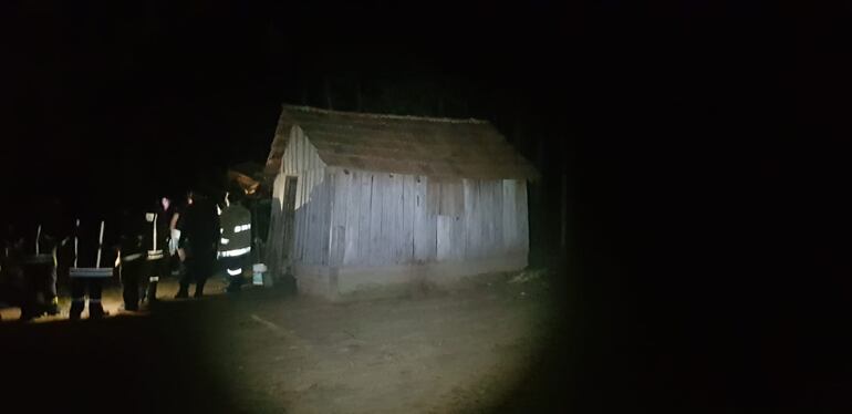 Desentierro del cuerpo en trinidad.