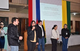 La presentación del proyecto se realizó el sábado último en el polideportivo de la Municipalidad.