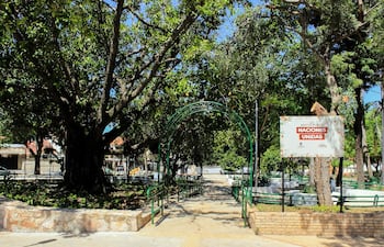 Fortaleza participó en la renovación de la plaza.