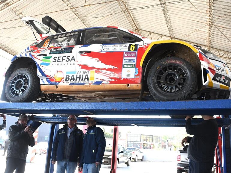 Una de las novedades en el Rally del Atlántico, la presencia de Diego Domínguez Bejarano.
