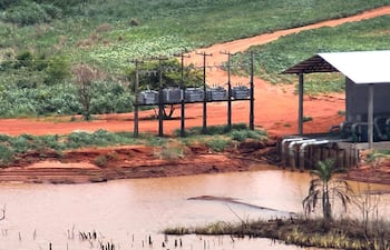 Hasta seis transformadores de distribución tenía el silo intervenido por la ANDE.