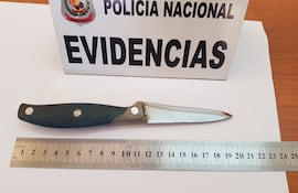 El hombre fue apuñalado por un adicto en una vivienda precaria en Presidente Franco. (Imagen Ilustrativa).