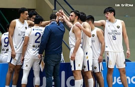 San Alfonzo de Minga Guazú, uno de los protagonistas de la Liga Nacional de Básquetbol, cierra su participación en el Clausura, este lunes frente a Colonias Gold.