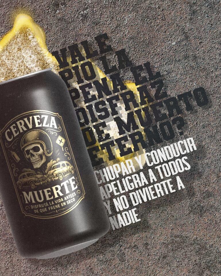 «Disfraz del muerto para siempre», la impactante campaña de la Caminera por Halloween «Disfraz del muerto para siempre», la impactante campaña de la Caminera por Halloween