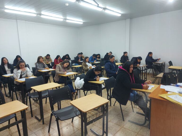 En Ciudad del Este se tomaron los exámenes sin contratiempos.