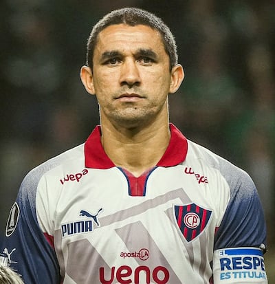 Víctor Gustavo Velázquez Ramos (35 años), capitán de Cerro Porteño.