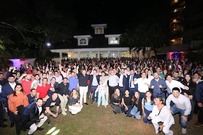 Lanzamiento de campaña del Doctor Enrique Berni, quien irá por la reelección en el Consejo de la Magistratura.