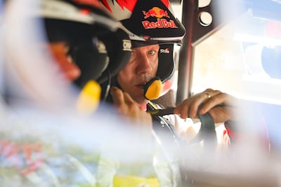 El francés Sébastien Ogier en el Rally del Paraguay 2026.