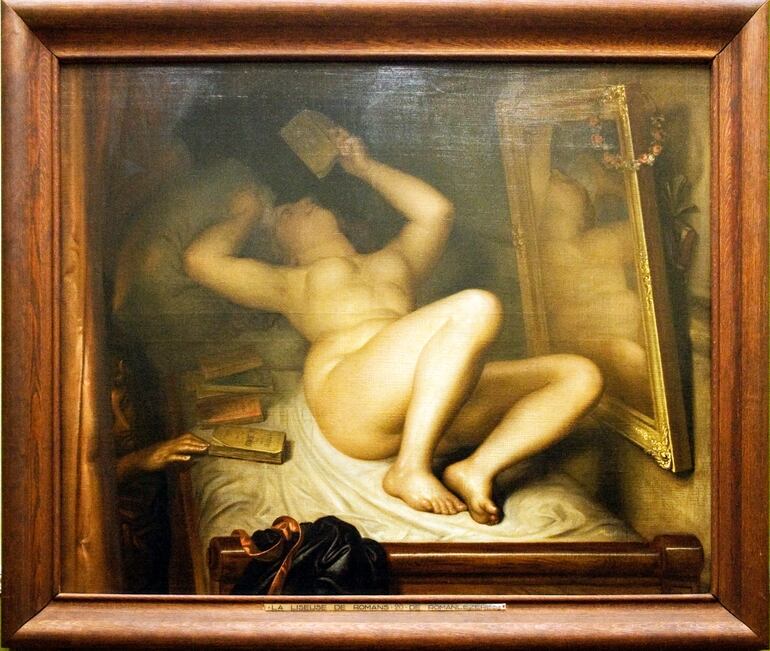 Antoine Wiertz: "La liseuse de romans"(1853)