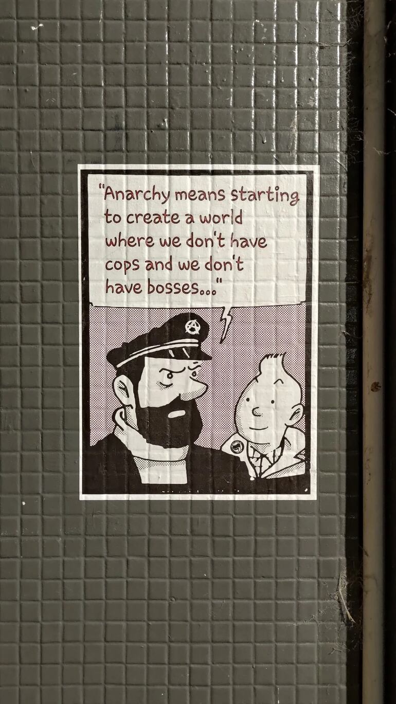 "Un ejercicio clásico de détournement situacionista..."