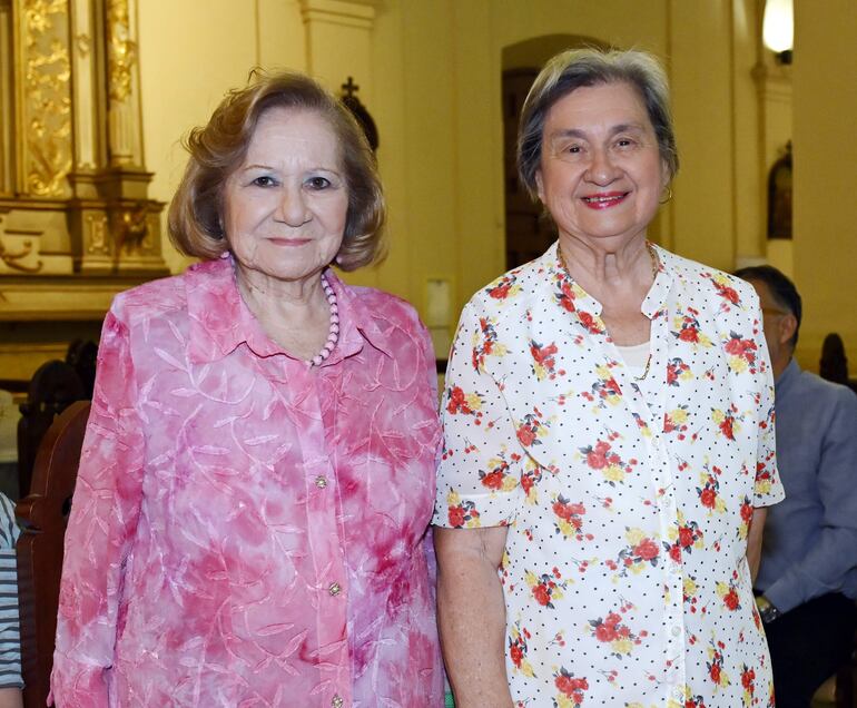 Lolita Morínigo Cazal y Selva Belloso Lurachi. 
