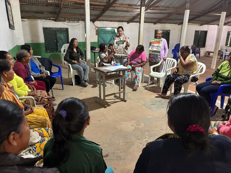 Investigadoras y lideresas indígenas trabajaron en conjunto para la elaboración de materiales informativos