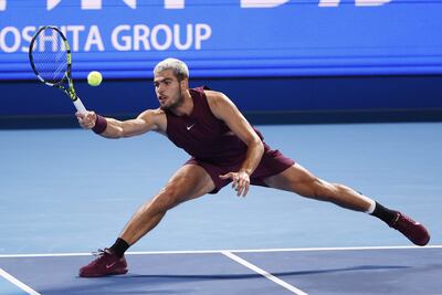 Carlos Alcaraz jugará su décima final de la temporada.