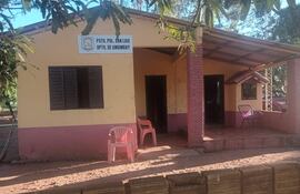 Sede policial de la colonia San Luís.