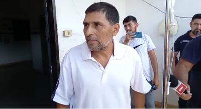 El docente jubilado que fue liberado por el autodenominado Ejército del Pueblo Paraguayo (EPP), Carlos González.