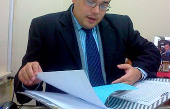 Abog. Raúl Arnaldo Bogarín Alfonso, ternado para juez.