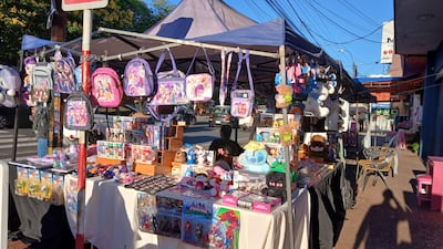 Opciones variadas para los Reyes Magos en la avenida Eusebio Ayala.