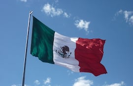 Bandera mexicana.