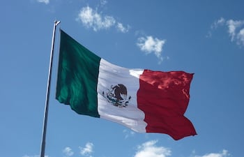 Bandera mexicana.