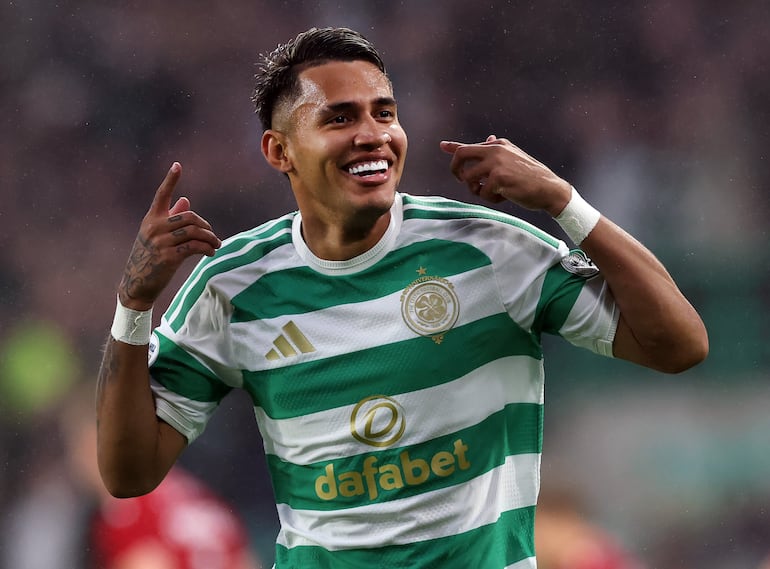 Camilo Andrés Durán Márquez (24 años), delantero del Celtic de Escocia, convocado la selección colombiana.