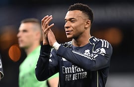 Kylian Mbappé, futbolista del Real Madrid y de la Selección de Francia. (AFP).