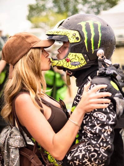 ¡Enamorados! Chloè Chambers y Oliver Solberg. (Instagram/Chloè Chambers)