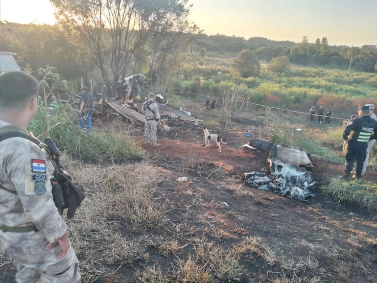 Esto informó la Dinac sobre el fatal accidente aéreo en Minga Guazú