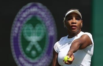 Serena Williams, de 44 años, se apresta a competir en Wimbledon 2026.