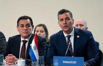 Rubén Ramírez Lezcano y Santiago Peña
