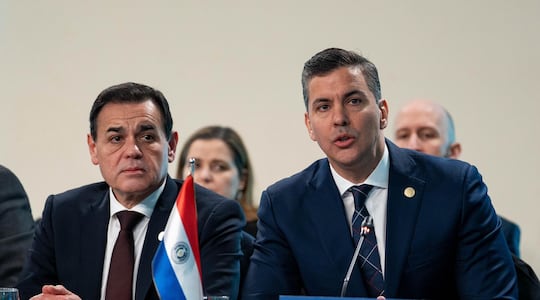 Rubén Ramírez Lezcano y Santiago Peña