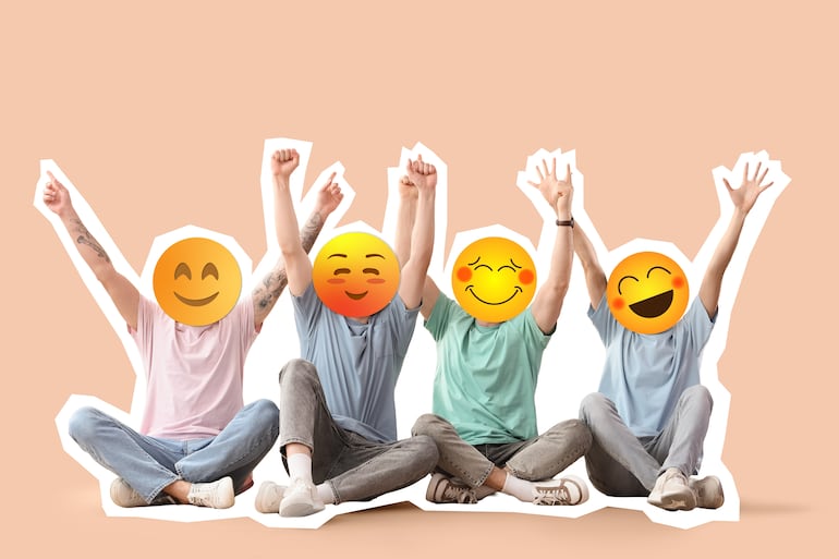 Concepto de emoji.
