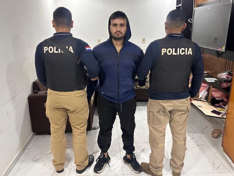 Jheiner David Rojas Pallares, presunto líder de la banda criminal.